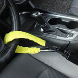 Maxbell Automotive Car Steering Wheel Lock Seat lock Quick to Fit and Remove Yellow
