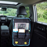 Maxbell Car Back Seat Storage Bag Oxford Cloth Large Capacity for Drinks Phone