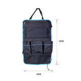 Maxbell Car Back Seat Storage Bag Oxford Cloth Large Capacity for Drinks Phone