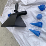Maxbell Handheld Cement Mortar Sprayer with 4 Removable Nozzle Portable for Outdoor