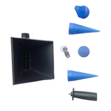 Maxbell Handheld Cement Mortar Sprayer with 4 Removable Nozzle Portable for Outdoor