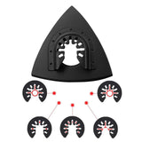 Maxbell Multipurpose Oscillating Multi Tool Fitments Triangular for Scraping Sanding