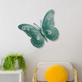 Maxbell Butterfly Wall Decor Hanging Butterflies for Bedroom Outdoor Indoor Patio Dark Green