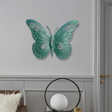 Maxbell Butterfly Wall Decor Hanging Butterflies for Bedroom Outdoor Indoor Patio Dark Green
