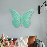 Maxbell Butterfly Wall Decor Hanging Butterflies for Bedroom Outdoor Indoor Patio Green