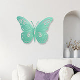 Maxbell Butterfly Wall Decor Hanging Butterflies for Bedroom Outdoor Indoor Patio Green