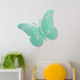 Maxbell Butterfly Wall Decor Hanging Butterflies for Bedroom Outdoor Indoor Patio Green
