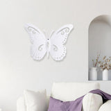 Maxbell Butterfly Wall Decor Hanging Butterflies for Bedroom Outdoor Indoor Patio White