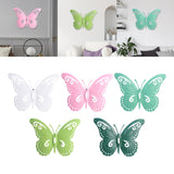 Maxbell Butterfly Wall Decor Hanging Butterflies for Bedroom Outdoor Indoor Patio White
