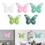 Maxbell Butterfly Wall Decor Hanging Butterflies for Bedroom Outdoor Indoor Patio White