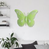 Maxbell Butterfly Wall Decor Hanging Butterflies for Bedroom Outdoor Indoor Patio Light Green