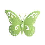 Maxbell Butterfly Wall Decor Hanging Butterflies for Bedroom Outdoor Indoor Patio Light Green