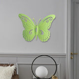 Maxbell Butterfly Wall Decor Hanging Butterflies for Bedroom Outdoor Indoor Patio Light Green