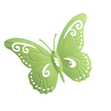 Maxbell Butterfly Wall Decor Hanging Butterflies for Bedroom Outdoor Indoor Patio Light Green