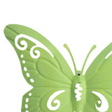 Maxbell Butterfly Wall Decor Hanging Butterflies for Bedroom Outdoor Indoor Patio Light Green