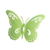 Maxbell Butterfly Wall Decor Hanging Butterflies for Bedroom Outdoor Indoor Patio Light Green