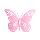 Maxbell Butterfly Wall Decor Hanging Butterflies for Bedroom Outdoor Indoor Patio Pink