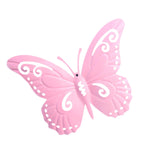 Maxbell Butterfly Wall Decor Hanging Butterflies for Bedroom Outdoor Indoor Patio Pink