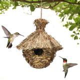 Maxbell Natural Bird House Birds Cage Nest for Hamster Squirrel Parrots Garden