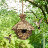 Maxbell Natural Bird House Birds Cage Nest for Hamster Squirrel Parrots Garden