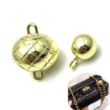 Maxbell Fashion Metal Purse Chain Strap Replace Comfortable for Crossbody Belt Black