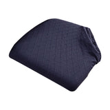 Maxbell Chair Cover Elastic Seat Cushion Slipcovers for Bar Banquet Home Decoration Dark Blue