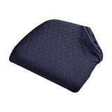 Maxbell Chair Cover Elastic Seat Cushion Slipcovers for Bar Banquet Home Decoration Dark Blue