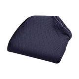 Maxbell Chair Cover Elastic Seat Cushion Slipcovers for Bar Banquet Home Decoration Dark Blue