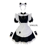Maxbell French Maid Costume Anime Cosplay Uniform Suit Sweet Headband S