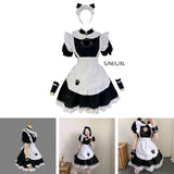 Maxbell French Maid Costume Anime Cosplay Uniform Suit Sweet Headband S