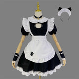 Maxbell French Maid Costume Anime Cosplay Uniform Suit Sweet Headband S