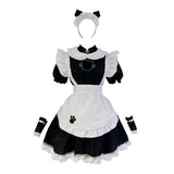 Maxbell French Maid Costume Anime Cosplay Uniform Suit Sweet Headband S