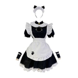 Maxbell French Maid Costume Anime Cosplay Uniform Suit Sweet Headband M