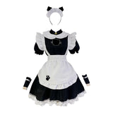 Maxbell French Maid Costume Anime Cosplay Uniform Suit Sweet Headband L