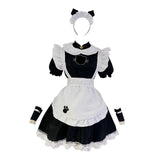 Maxbell French Maid Costume Anime Cosplay Uniform Suit Sweet Headband XL