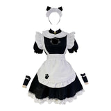 Maxbell French Maid Costume Anime Cosplay Uniform Suit Sweet Headband XL