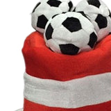 Maxbell Football Match Hat Funny Football Cap for Party Fan Cheering Accessory style C