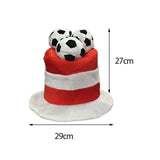 Maxbell Football Match Hat Funny Football Cap for Party Fan Cheering Accessory style C