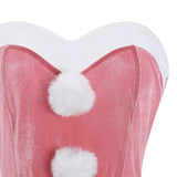 Maxbell Classic Bunny Costume Cosplay W/ Bunny Ears Christmas Party Dress up Pink