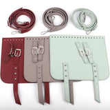 Maxbell Handmade Bag Making Accessories Shoulder Bag Cover Purse Making for Backpack gray