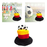 Maxbell Football Match Hat Funny Football Cap for Party Fan Cheering Accessory style B