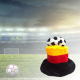 Maxbell Football Match Hat Funny Football Cap for Party Fan Cheering Accessory style B