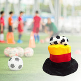 Maxbell Football Match Hat Funny Football Cap for Party Fan Cheering Accessory style B