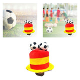 Maxbell Football Match Hat Funny Football Cap for Party Fan Cheering Accessory style A