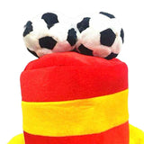 Maxbell Football Match Hat Funny Football Cap for Party Fan Cheering Accessory style A