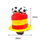 Maxbell Football Match Hat Funny Football Cap for Party Fan Cheering Accessory style A