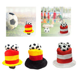 Maxbell Football Match Hat Funny Football Cap for Party Fan Cheering Accessory style A