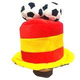 Maxbell Football Match Hat Funny Football Cap for Party Fan Cheering Accessory style A