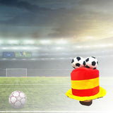 Maxbell Football Match Hat Funny Football Cap for Party Fan Cheering Accessory style A