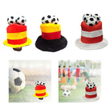 Maxbell Football Match Hat Funny Football Cap for Party Fan Cheering Accessory style A